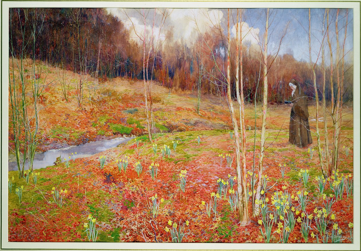 詩のイメージを伝える絵画