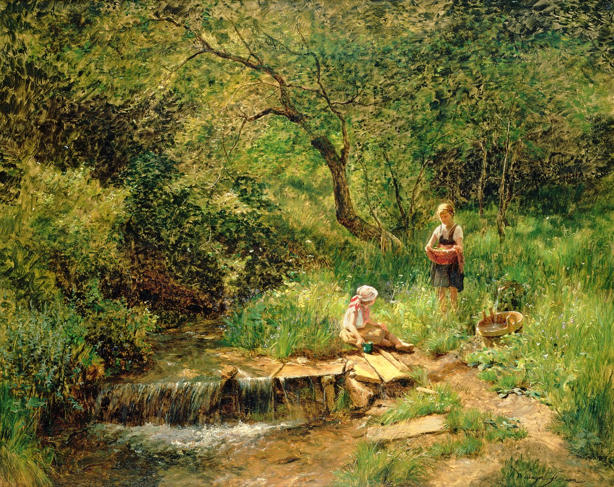 詩のイメージを伝える絵画