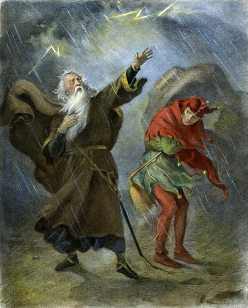 劇のイメージを伝える絵画