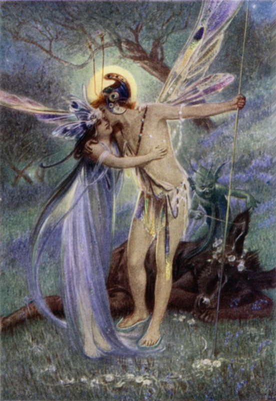 詩のイメージを伝える絵画