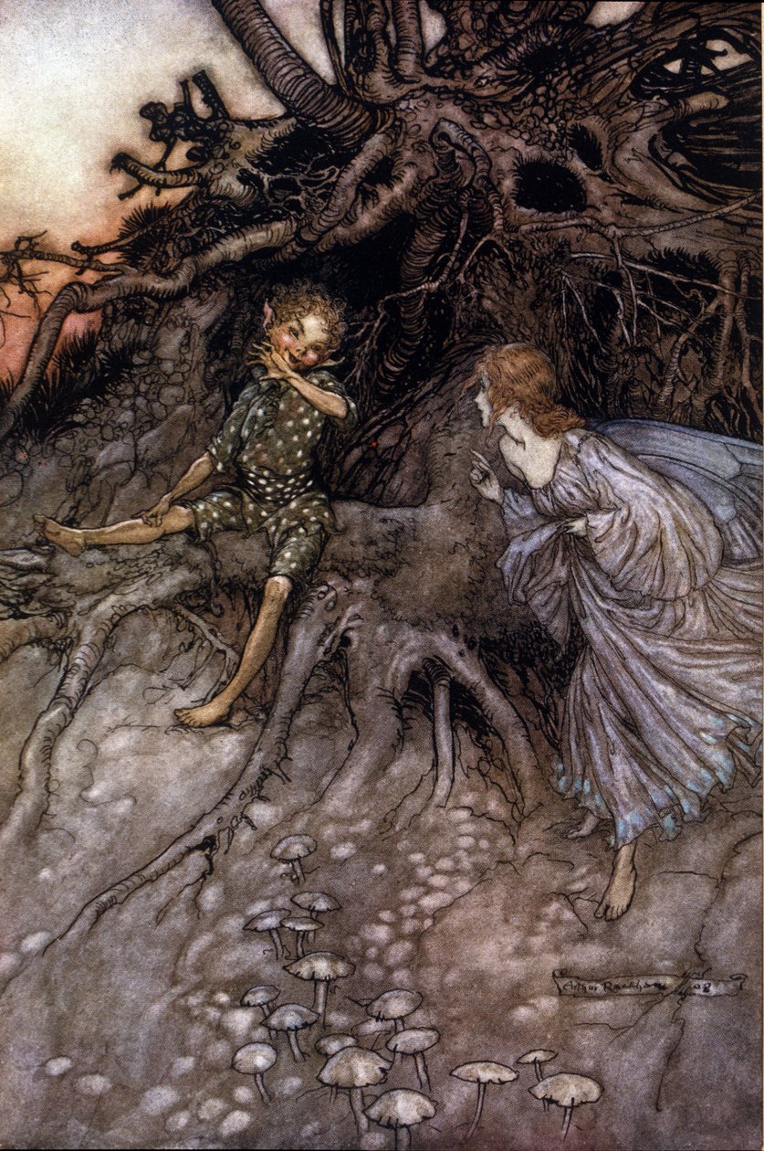 詩のイメージを伝える絵画