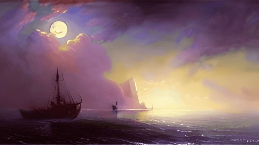 詩のイメージを伝える絵画