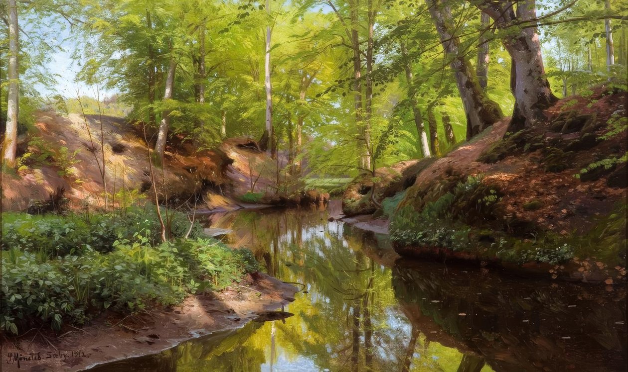 詩のイメージを伝える絵画