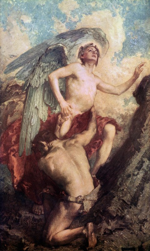 詩のイメージを伝える絵画