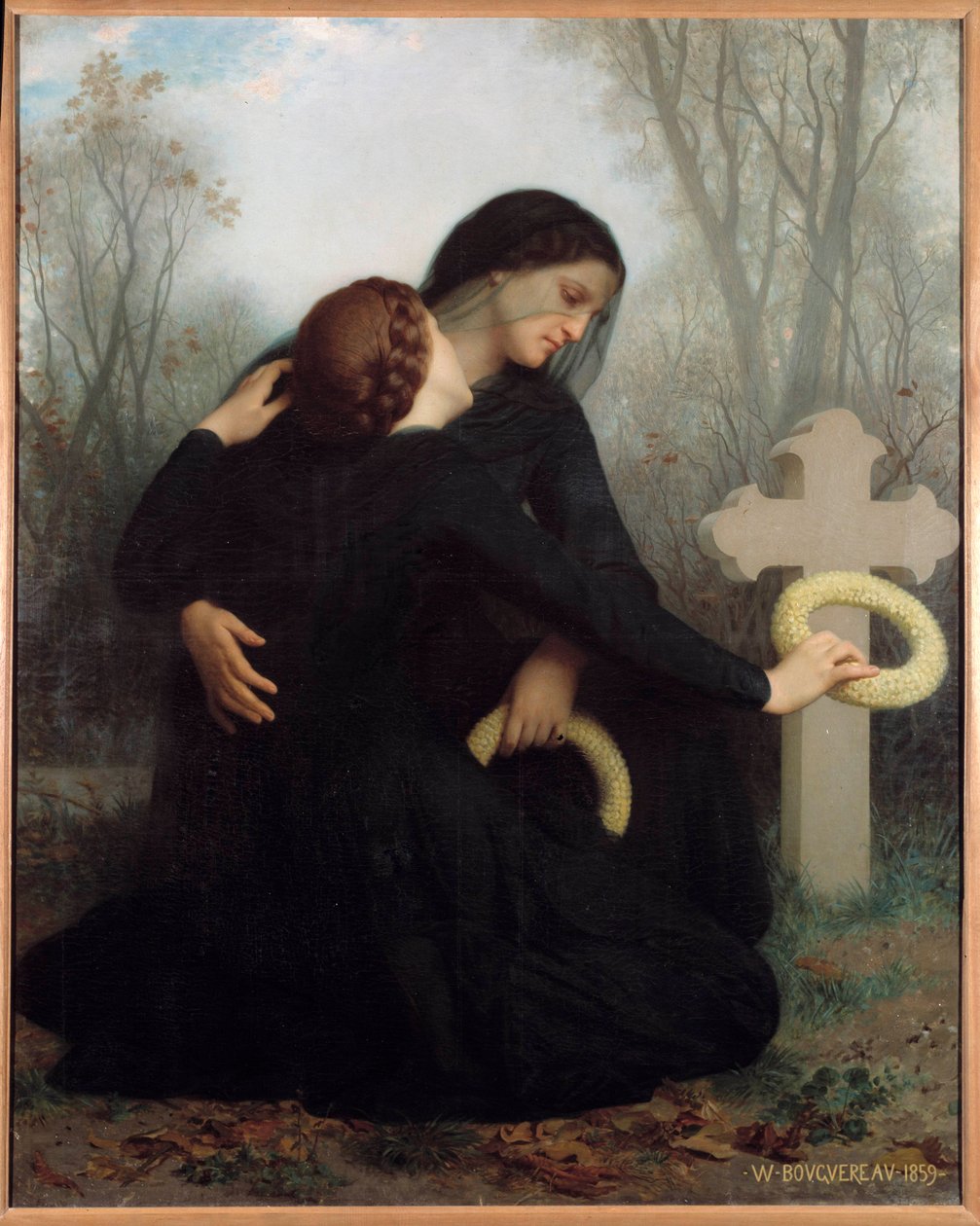 詩のイメージを伝える絵画