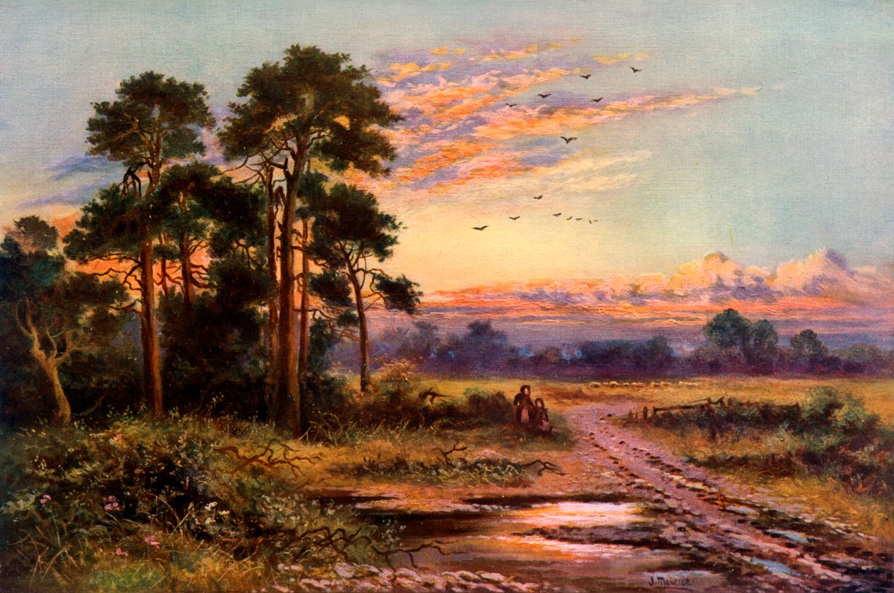 詩のイメージを伝える絵画