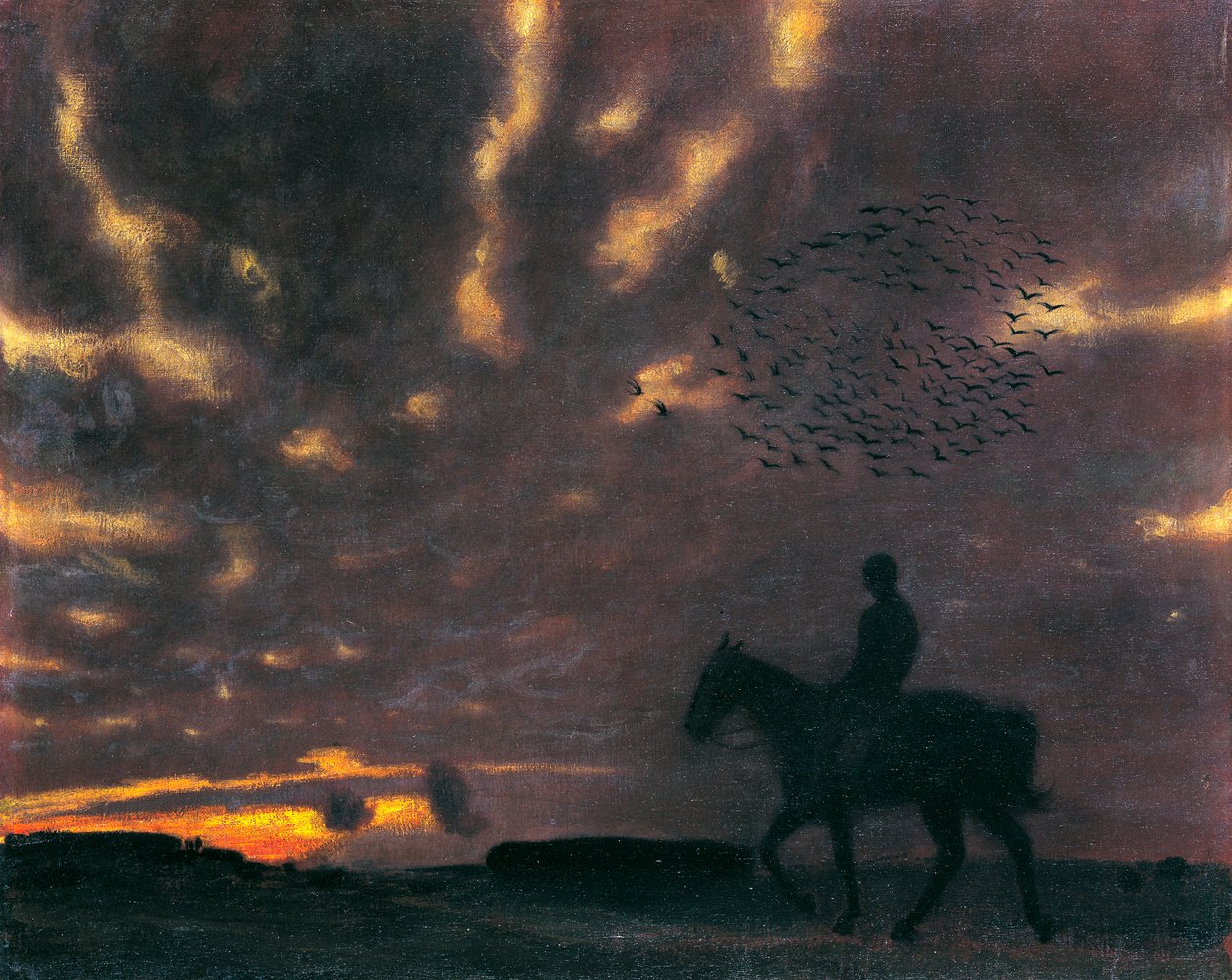 詩のイメージを伝える絵画